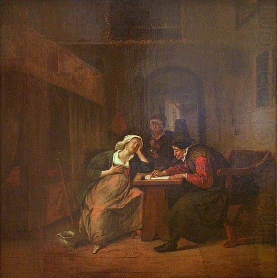 Jan Steen Physician and a Woman Patient china oil painting image
